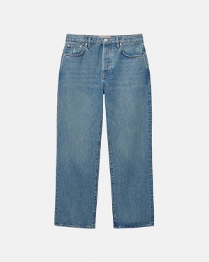 Men Stussy Classic Jean Denim Blue Australia | ISB-7431