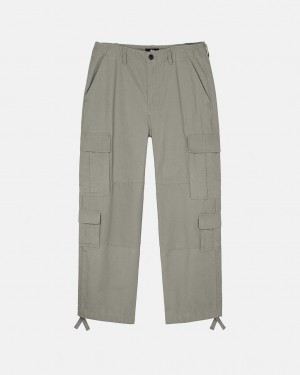 Women Stussy Surplus Cargo Ripstop Pants Olive Australia | SRJ-2800