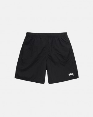 Women Stussy Water Short Stock Shorts Black Australia | RHC-9397