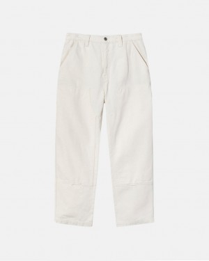 Women Stussy Work Pant Canvas Pants Beige Australia | ZOK-2194