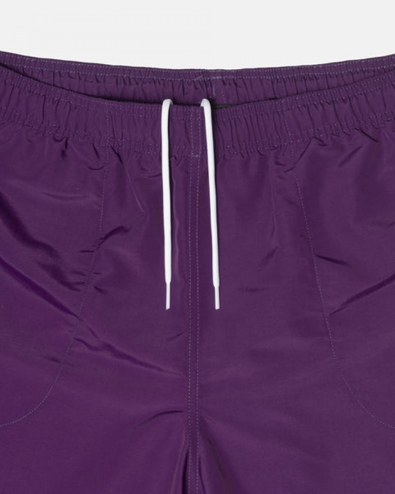 Men Stussy Big Basic Water Short Swimwear Fuchsia Australia | TTF-2962