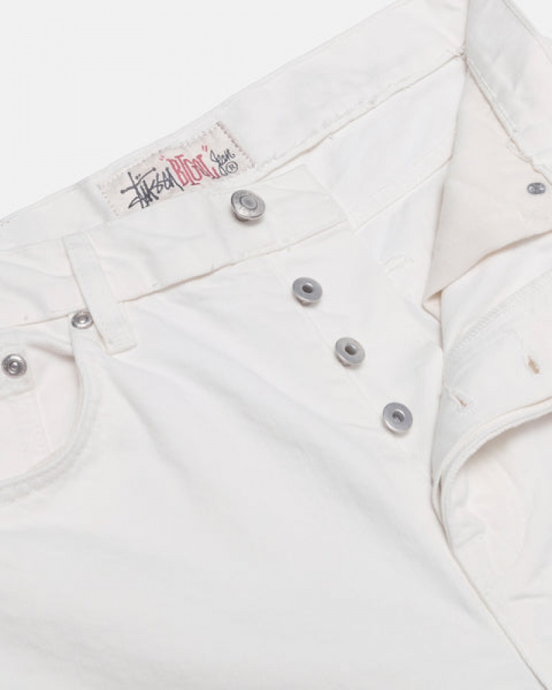 Men Stussy Big Ol' Jean Overdyed Pants Beige Australia | AHX-7047