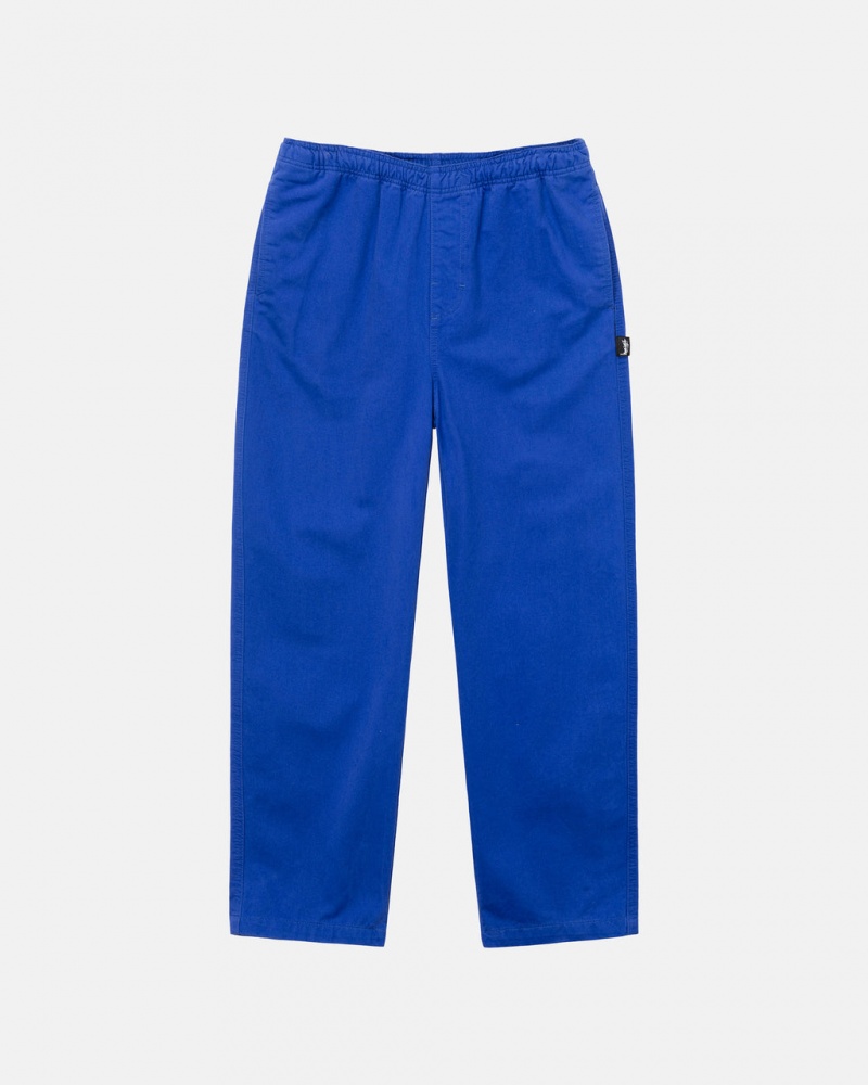 Men Stussy Brushed Beach Pant Swimwear Blue Australia | RRC-1793