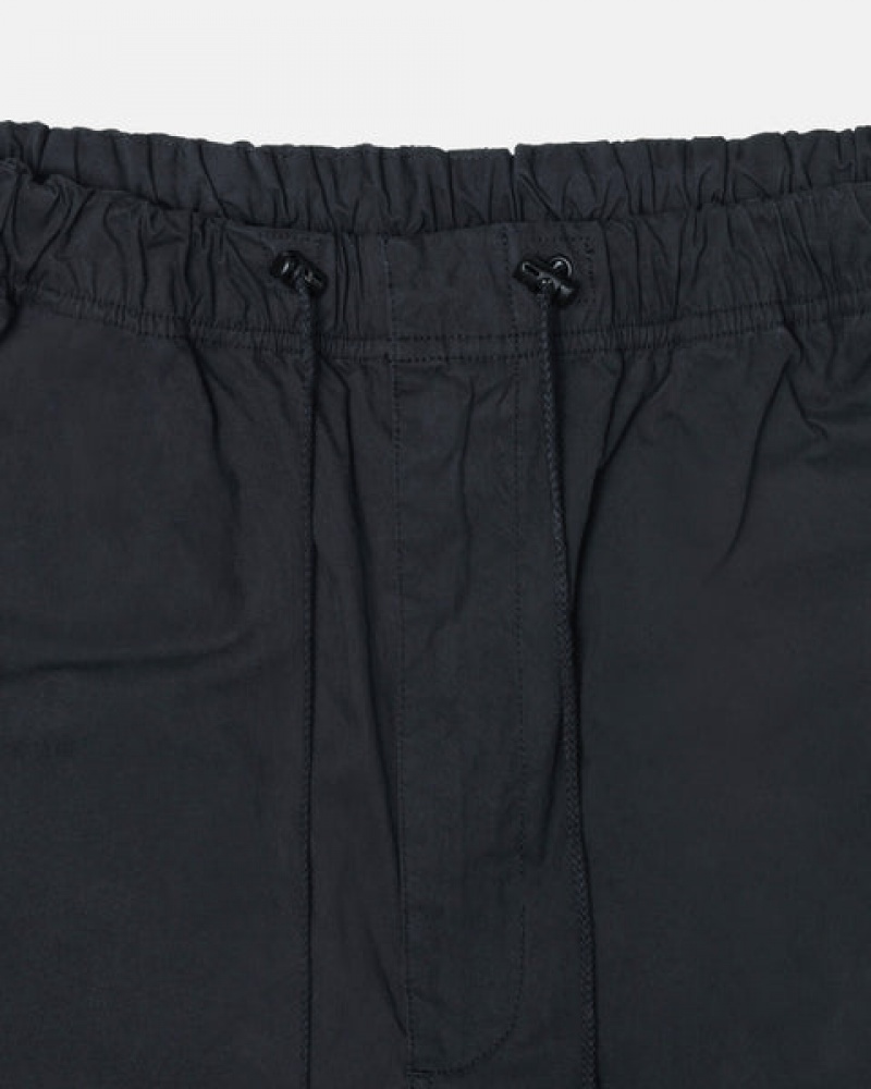 Men Stussy Nyco Over Trousers Pants Black Australia | VXQ-7356