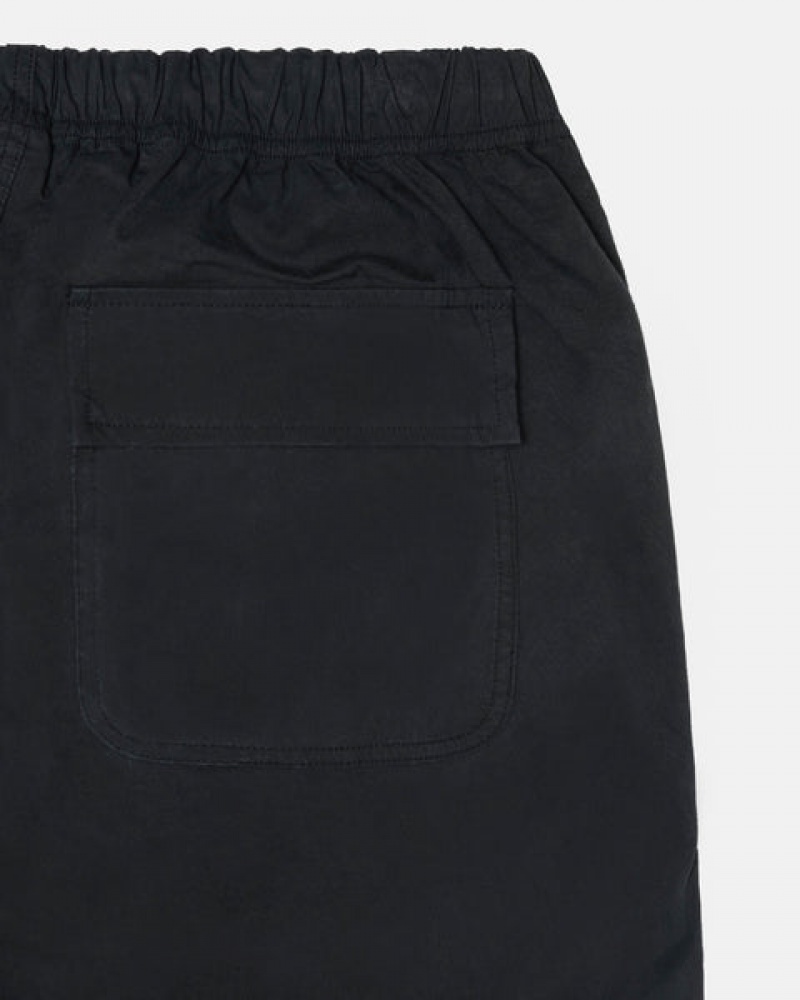 Men Stussy Nyco Over Trousers Pants Black Australia | VXQ-7356