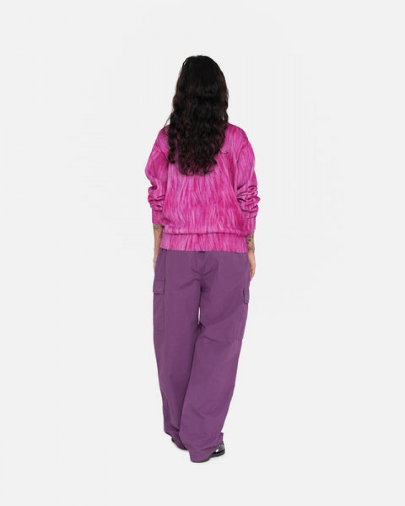 Men Stussy Ripstop Cargo Beach Pants Purple Australia | YMC-5572