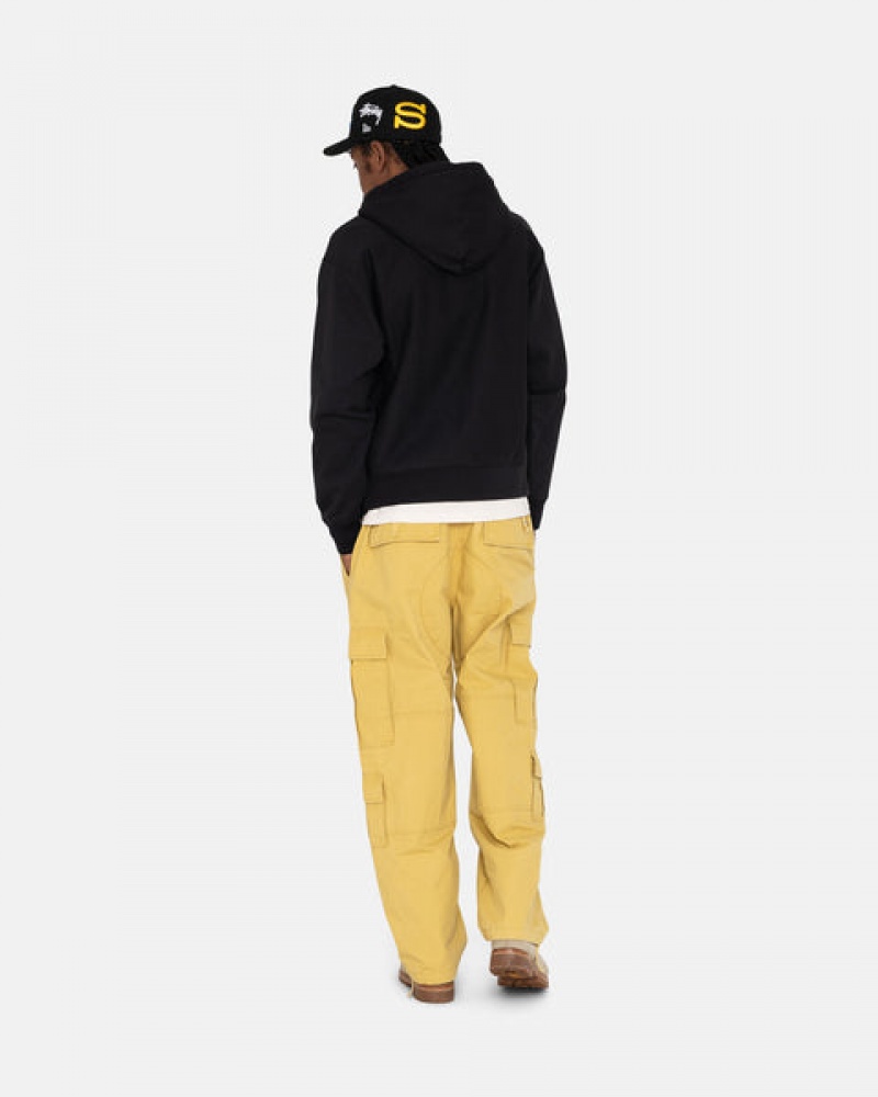 Men Stussy Ripstop Surplus Cargo Pants Yellow Australia | BEB-5619