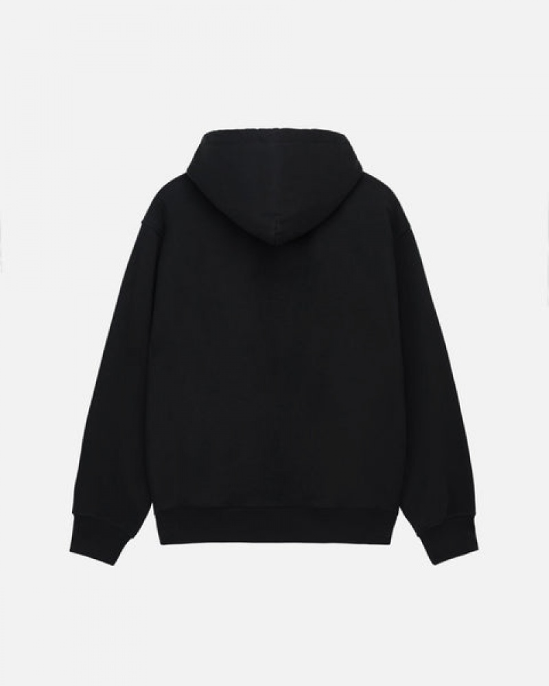 Men Stussy Soda Can Hoodie Black Australia | RBE-3035