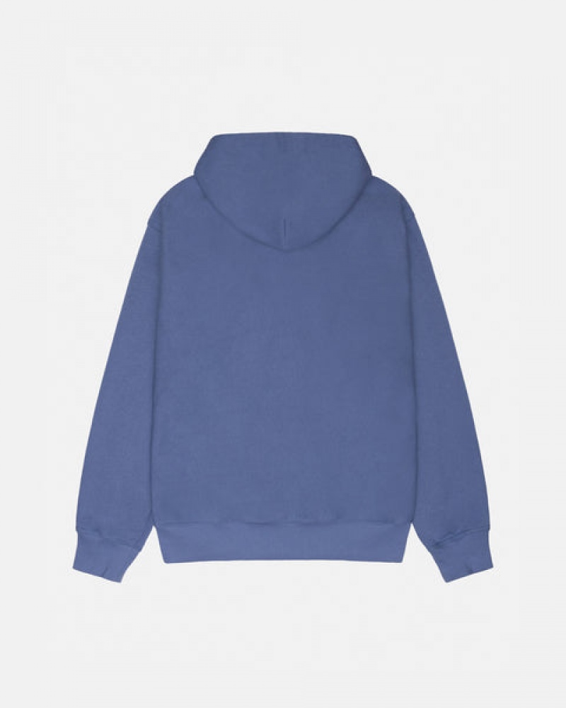 Men Stussy Soda Can Hoodie Royal Blue Australia | WSE-3819