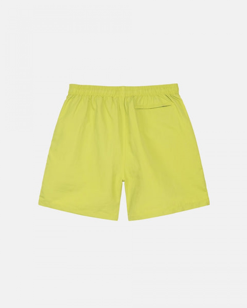 Men Stussy Stock Water Short Swimwear Light Green Australia | YJP-3742