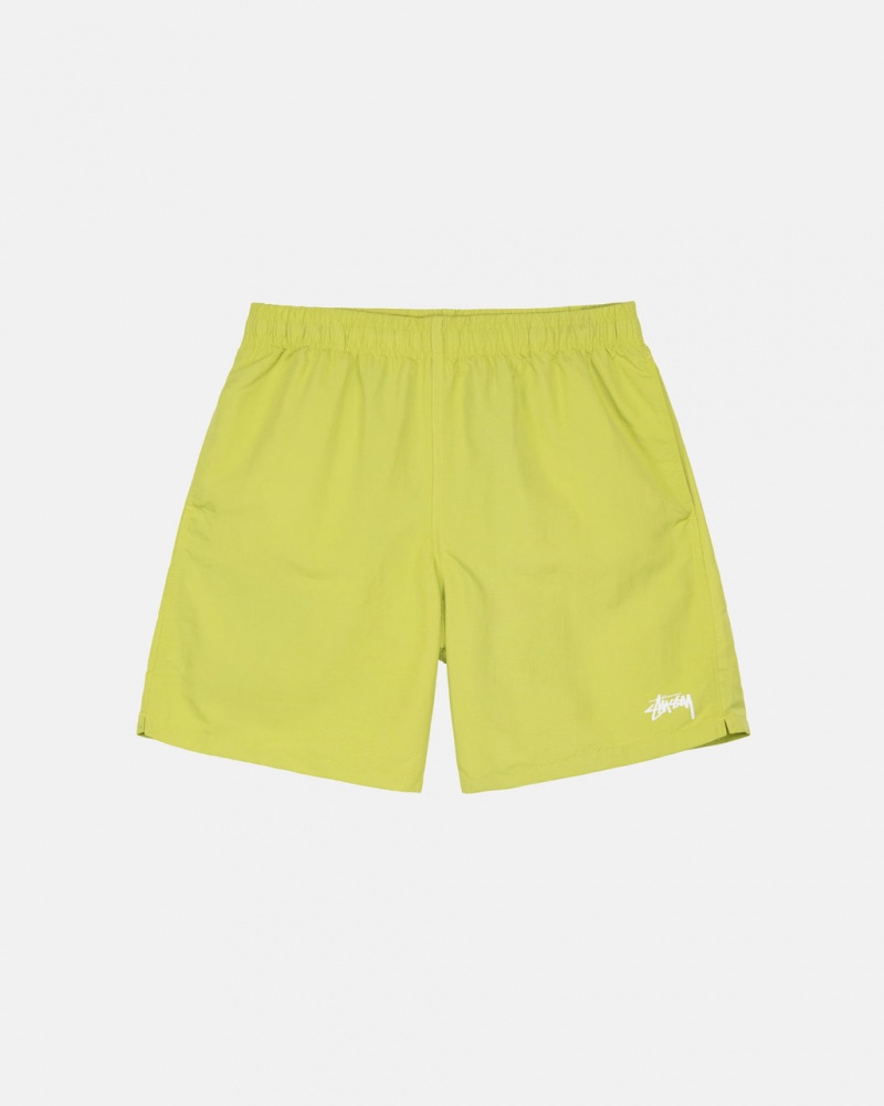 Men Stussy Stock Water Short Swimwear Light Green Australia | YJP-3742