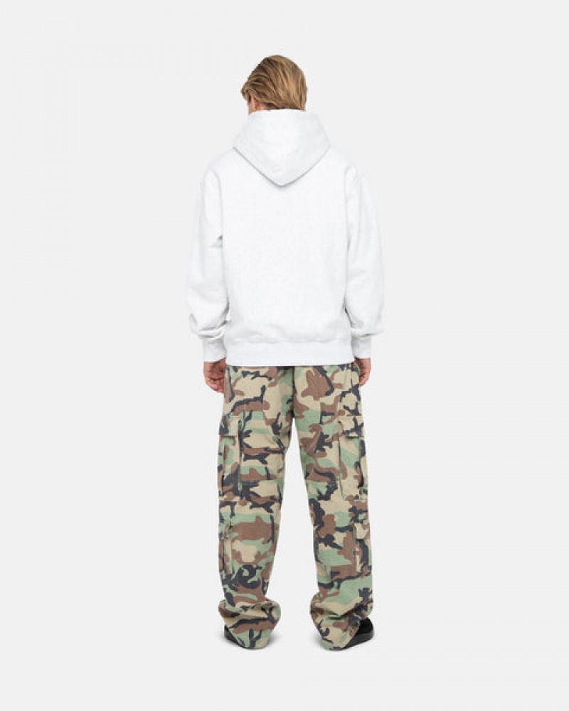 Men Stussy Surplus Cargo Ripstop Pants Camo Australia | TTM-3368