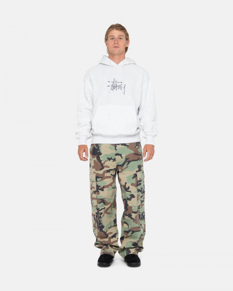 Men Stussy Surplus Cargo Ripstop Pants Camo Australia | TTM-3368