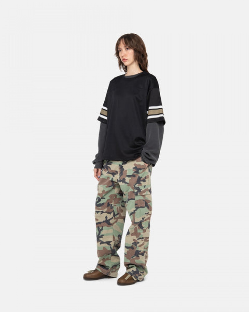 Men Stussy Surplus Cargo Ripstop Pants Camo Australia | TTM-3368