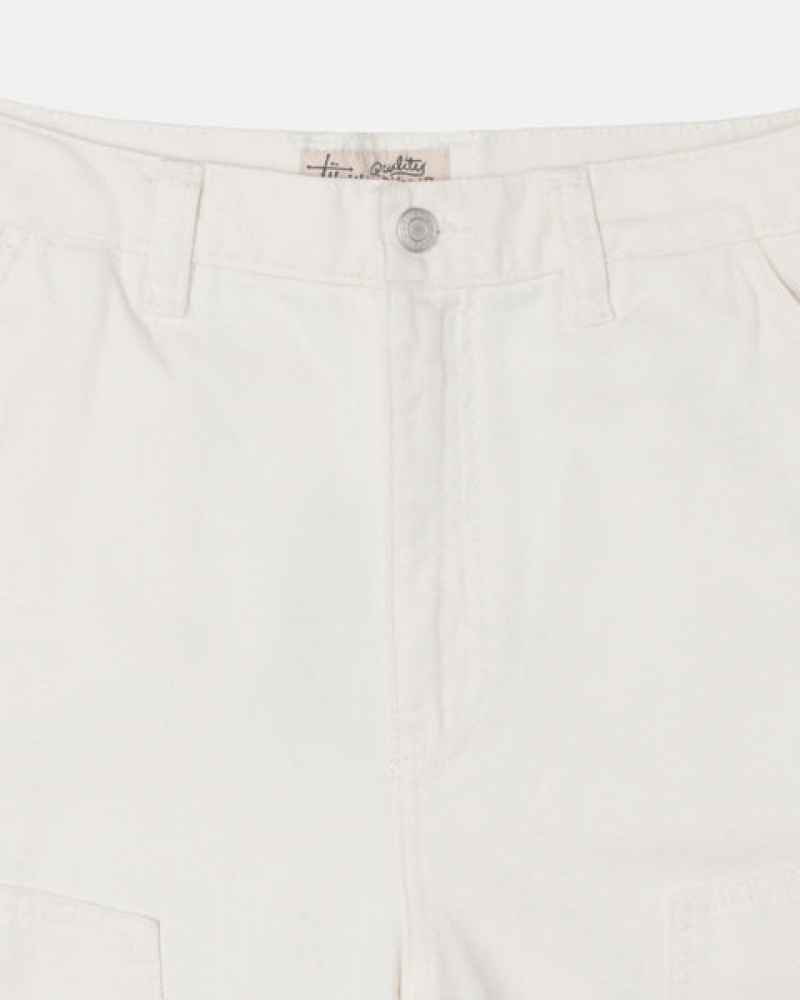 Men Stussy Work Pant Canvas Pants Beige Australia | KYL-6647