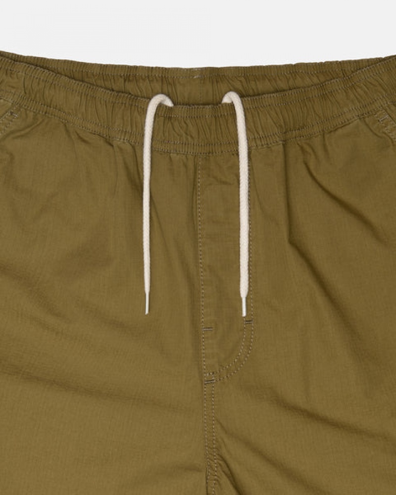 Women Stussy Beach Pant Ripstop Cargo Pants Brown Australia | LQK-9689