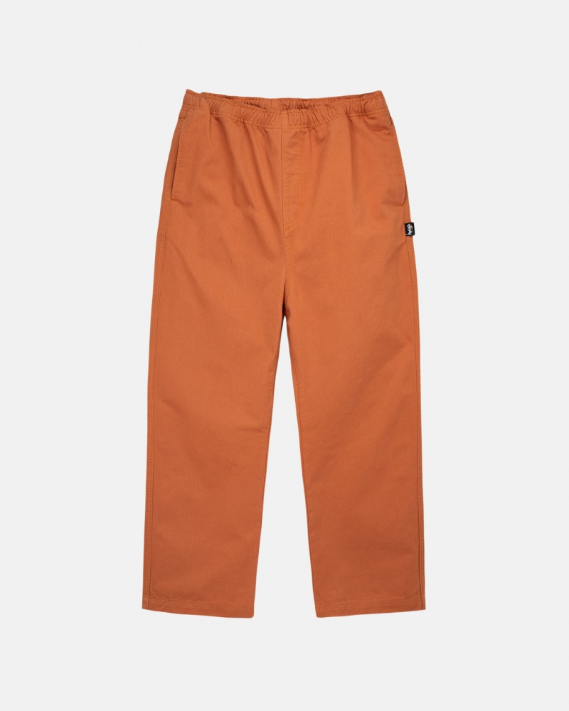 Women Stussy Brushed Beach Pants Brown Australia | CKN-2036