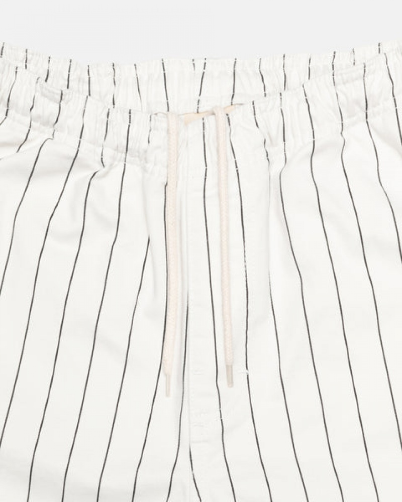 Women Stussy Brushed Beach Shorts Beige Australia | QJH-7004