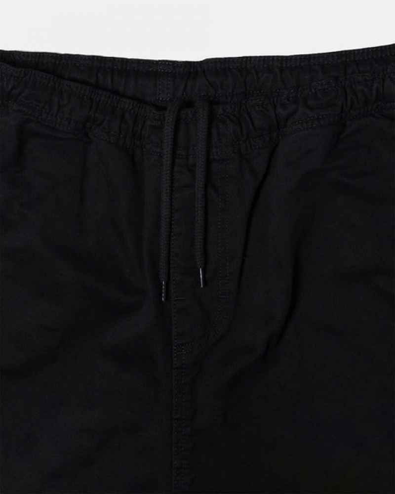 Women Stussy Brushed Beach Shorts Black Australia | KGX-2628