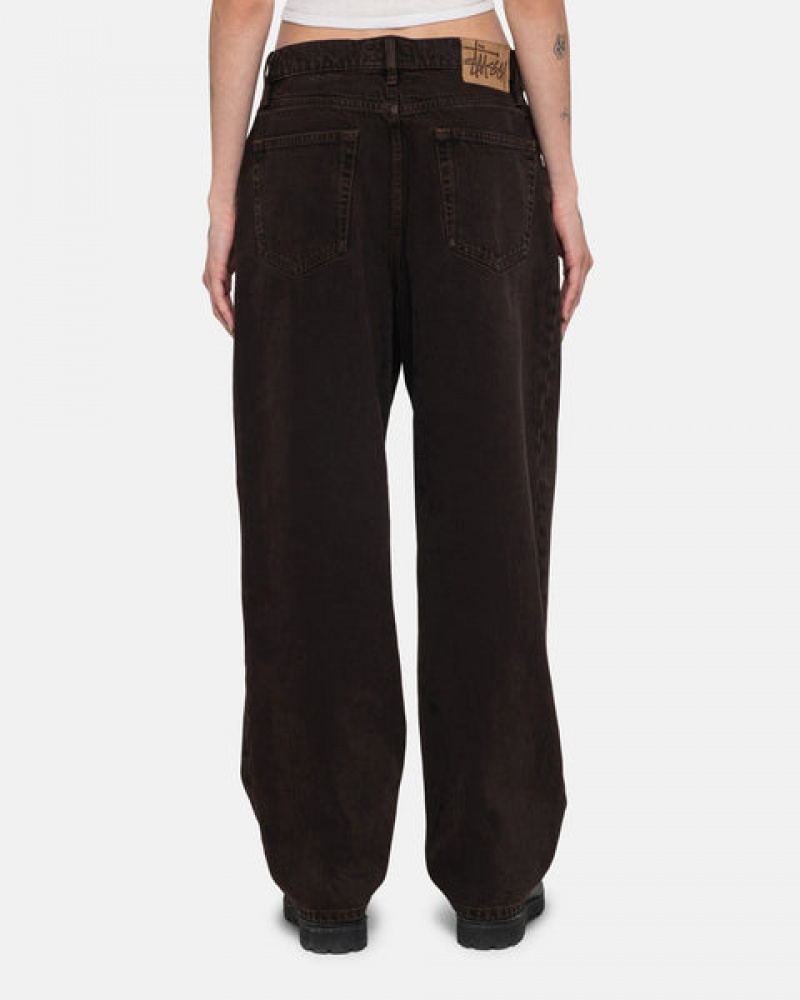 Women Stussy Classic Jean Denim Pants Black Australia | VWC-5596