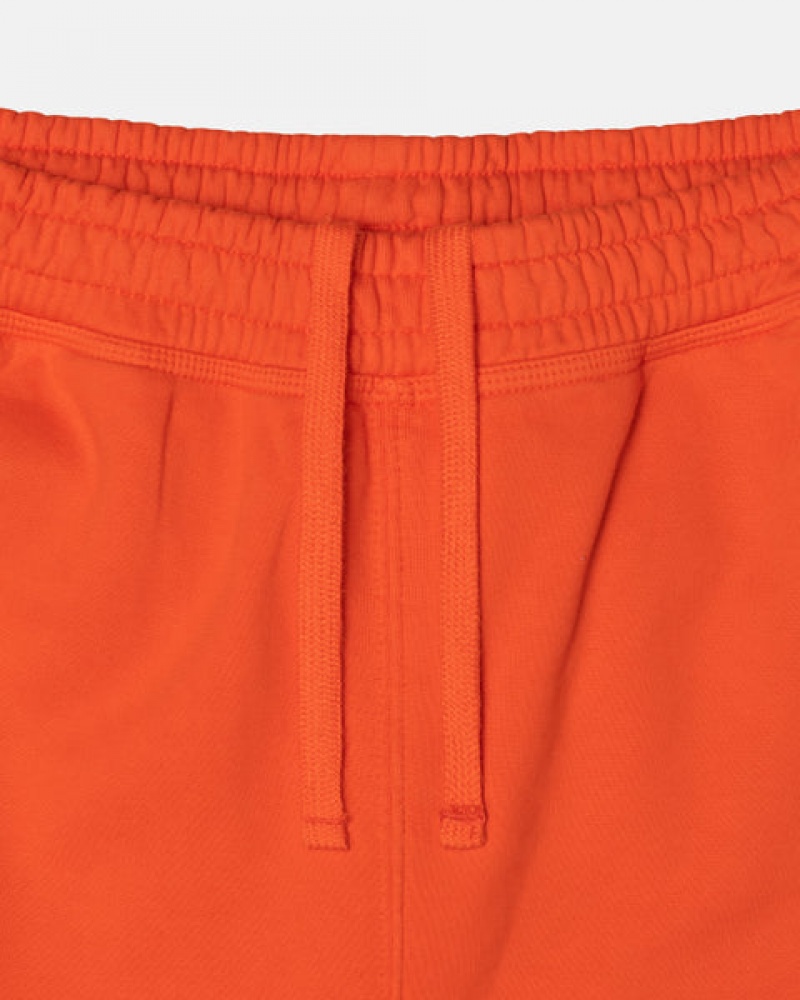 Women Stussy Overdyed Stock Logo Pant Sweatshirts Orange Australia | OXT-3882