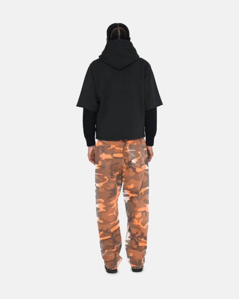 Women Stussy Ss Boxy Cropped Hoodie Black Australia | AAZ-9832