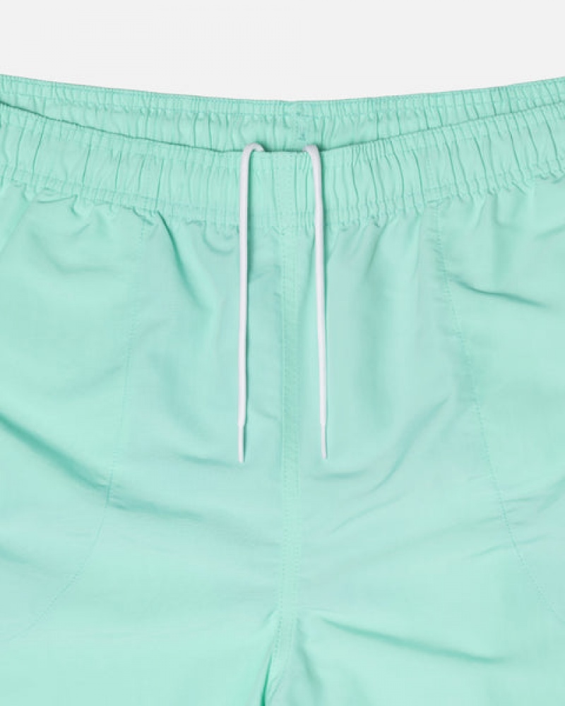 Women Stussy Stock Water Short Swimwear Light Turquoise Australia | LKC-7050