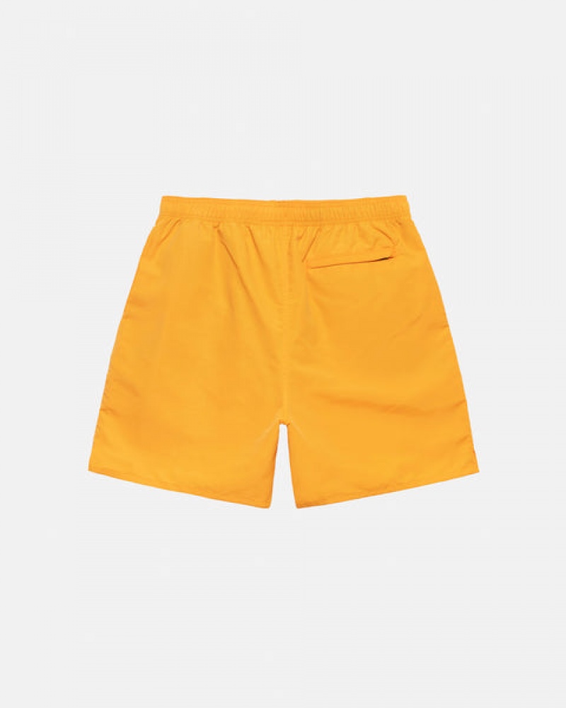 Women Stussy Stock Water Short Swimwear Yellow Australia | FEP-2900