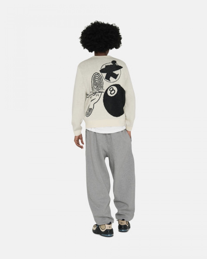 Women Stussy Fleece Pant Sweatpants Dark Grey Australia | QEF-0244