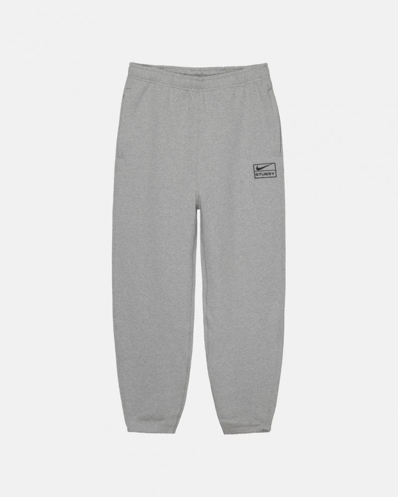 Women Stussy Fleece Pant Sweatpants Dark Grey Australia | QEF-0244