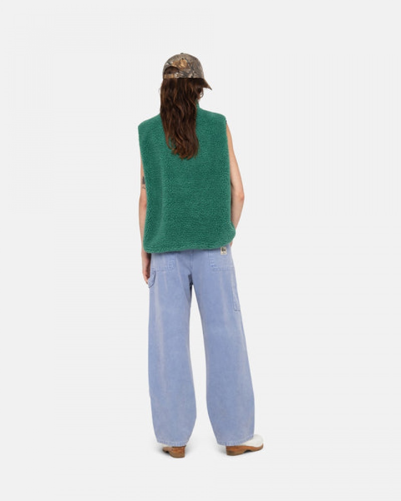 Women Stussy Work Pant Canvas Pants Purple Australia | BEJ-5495